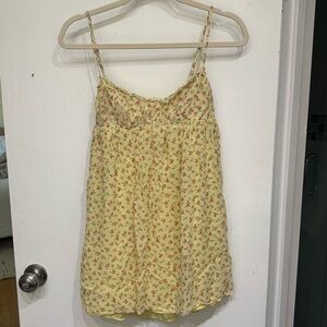 Rumored Yellow Floral Sundress